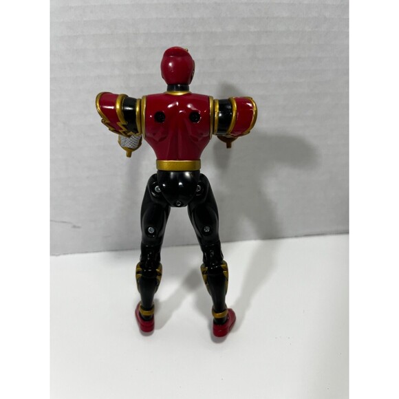 Power Rangers Ninja Storm Crimson Thunder Tri Battlized 5”  Action Figure - Picture 2 of 5